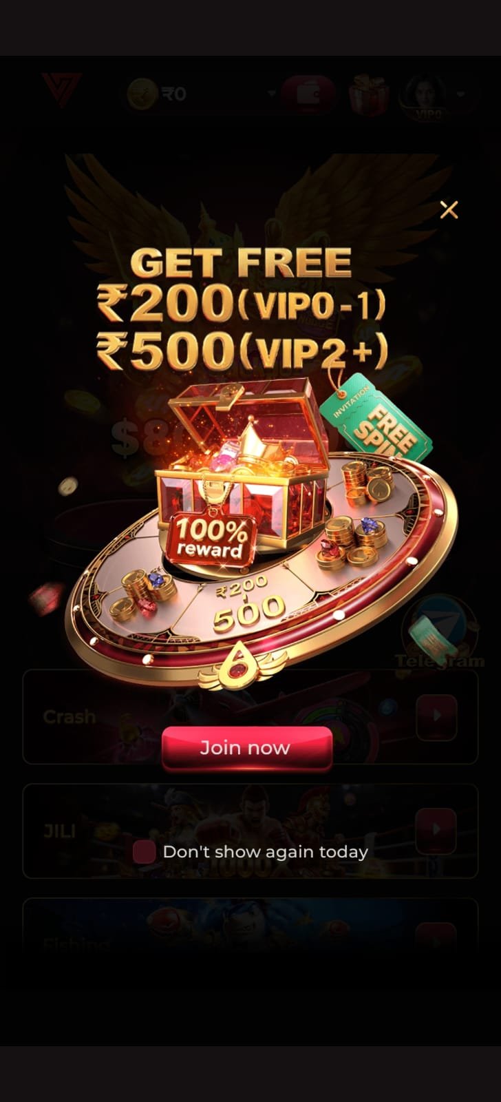 IV7 APK gaming app dashboard showing game categories, wallet balance, bonus offers, referral options, and quick navigation menus on an Android device.